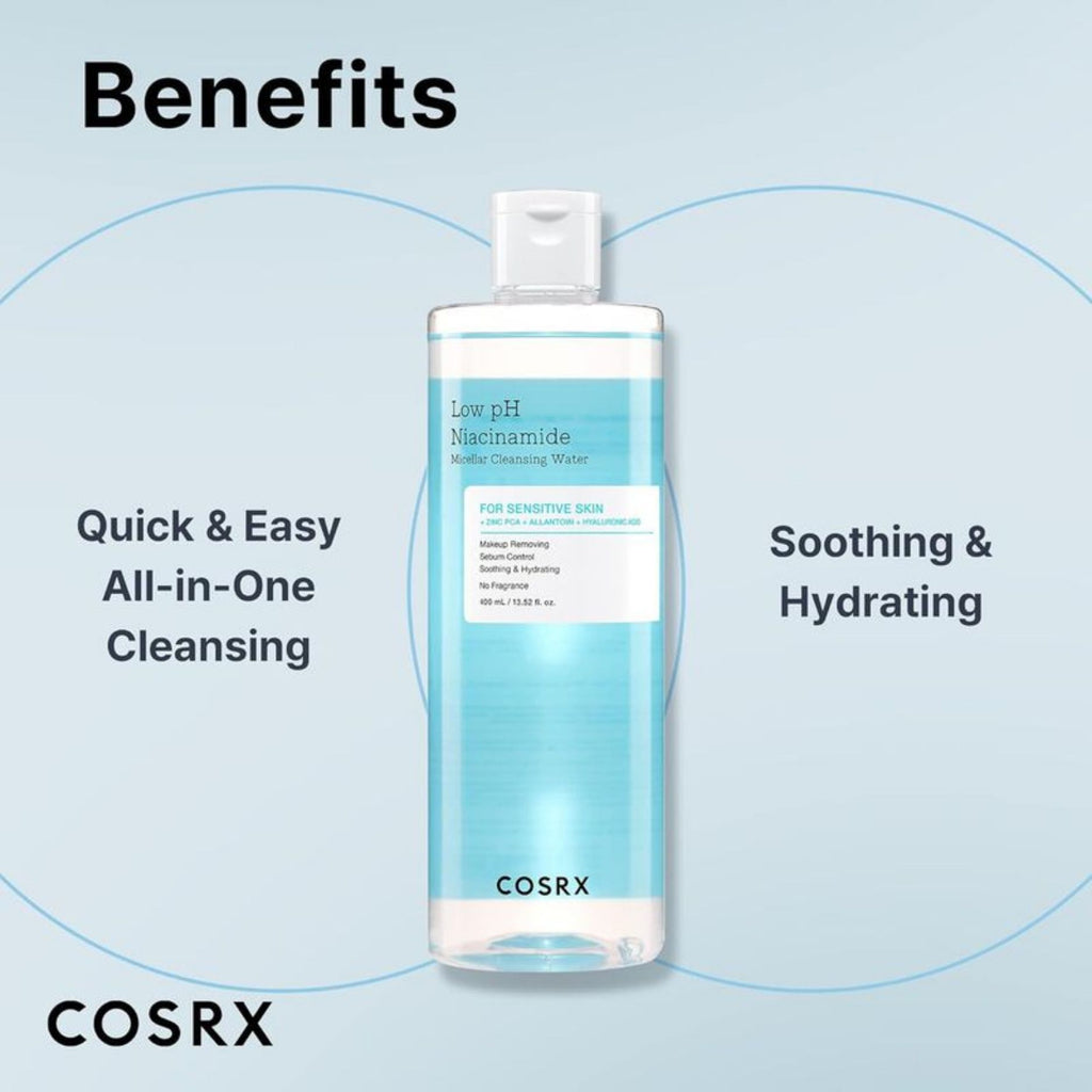 COSRX - Low pH Niacinamide Micellar Cleansing Water