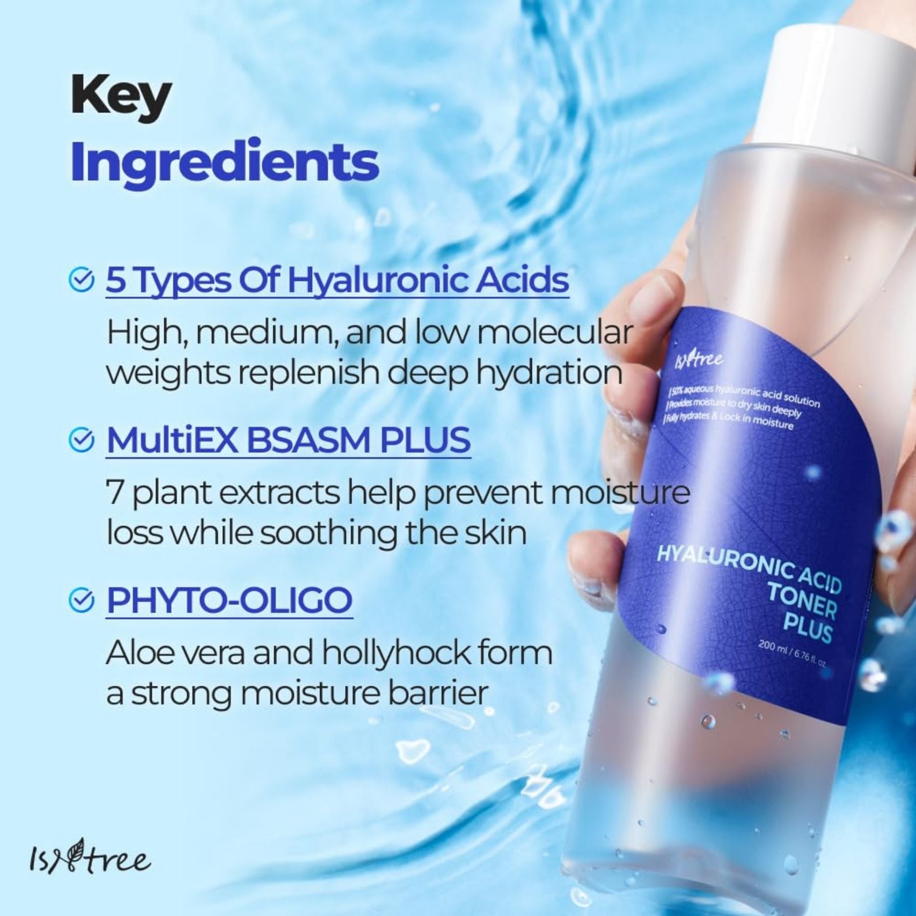 ISNTREE Hyaluronic Acid Toner 200ml