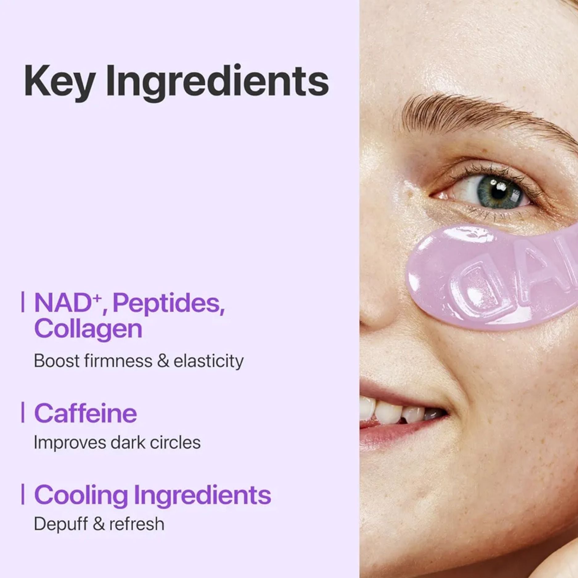 NUMBUZIN No.9 NAD+ Collagen Under Eye Patches (5 Pairs)