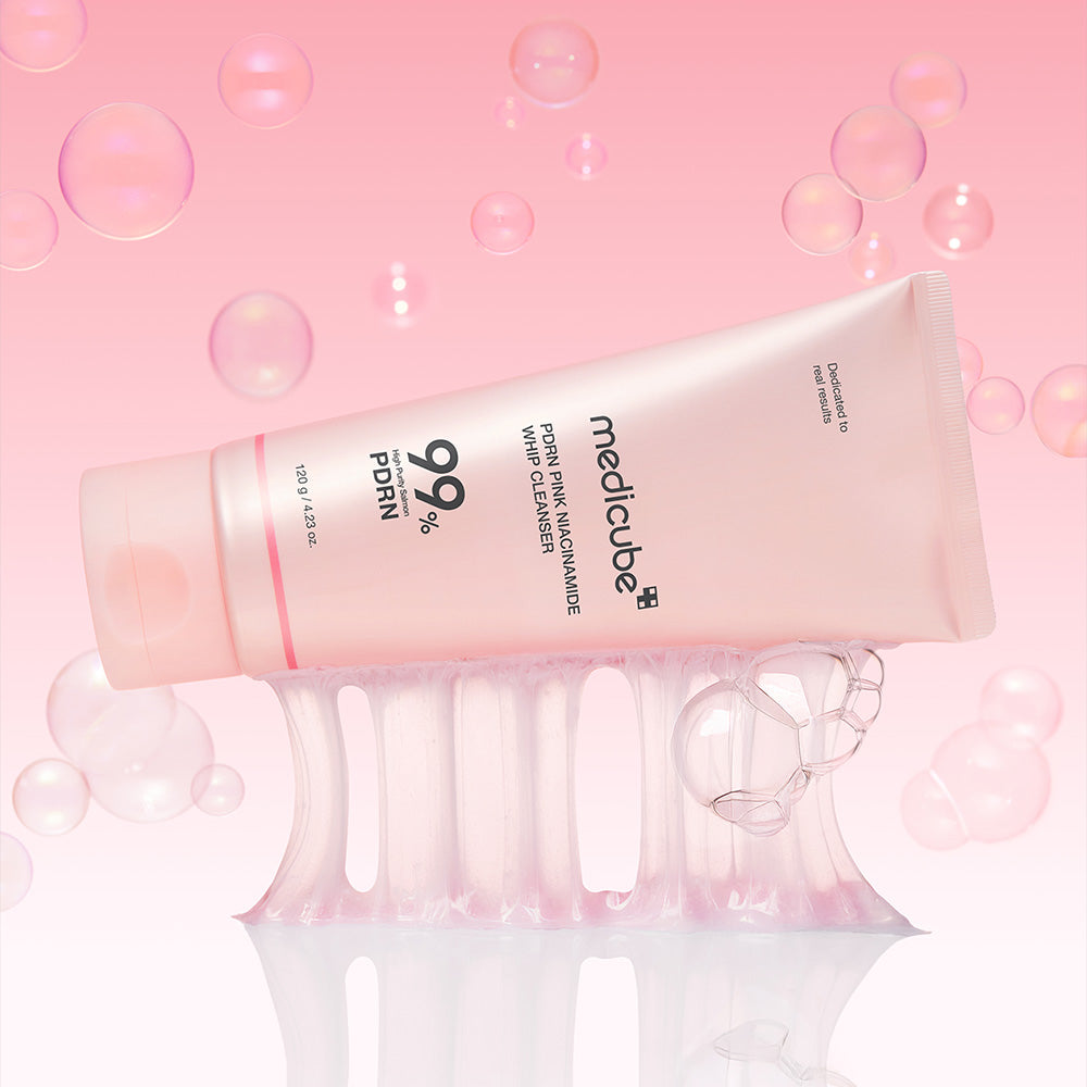 Medicube PDRN Pink Niacinamide Whip Cleanser 120g