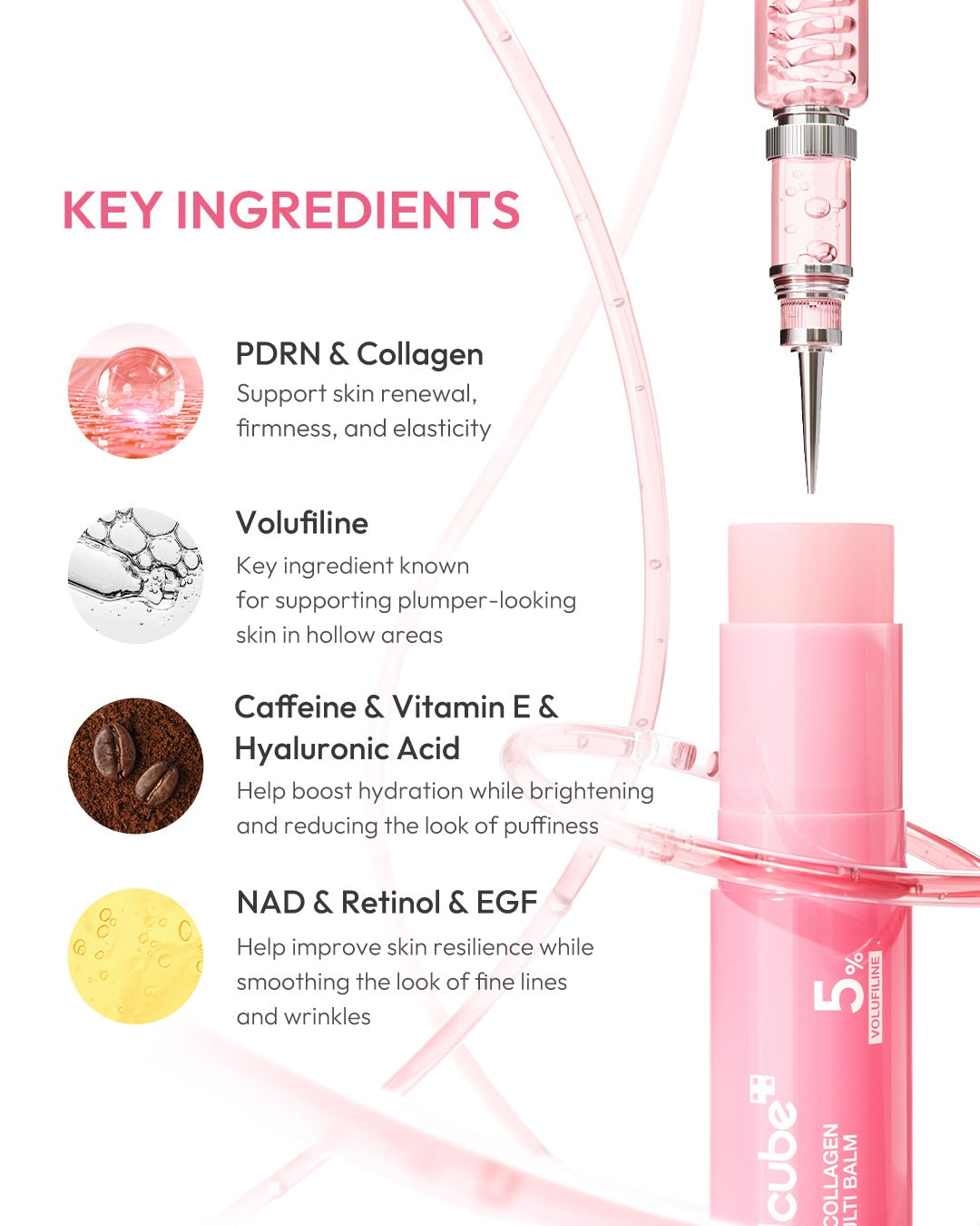 Medicube PDRN pink collagen volume multi balm Secondary image