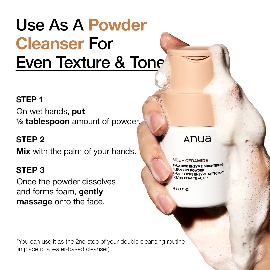 Anua Rice Enzyme Brightening Cleansing Powder Secondary image
