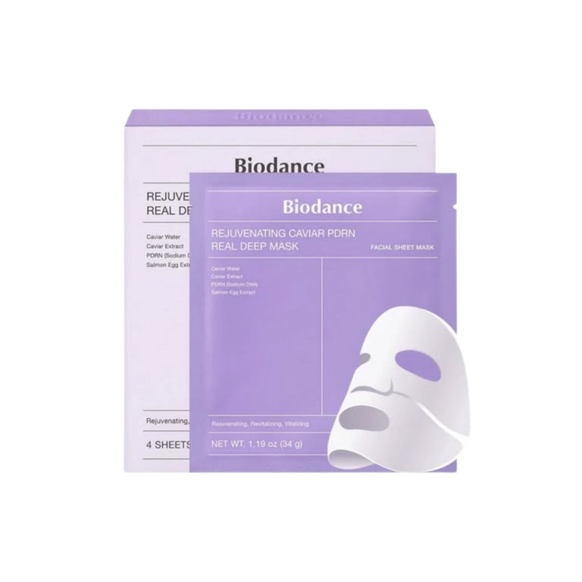 Biodance Purple Rejuvenating Caviar PDRN Real Deep Mask Main image
