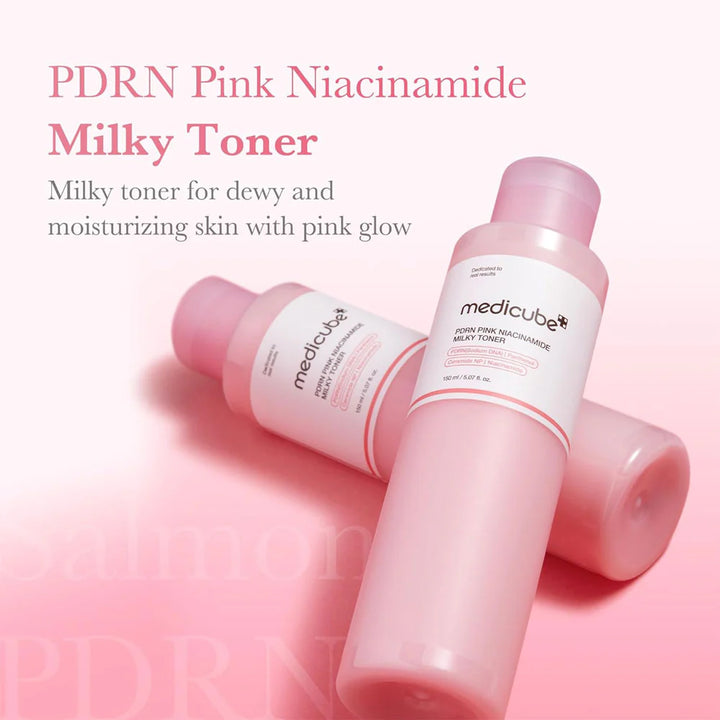 Medicube PDRN Pink Niacinamide Milky Toner 150ml Secondary image