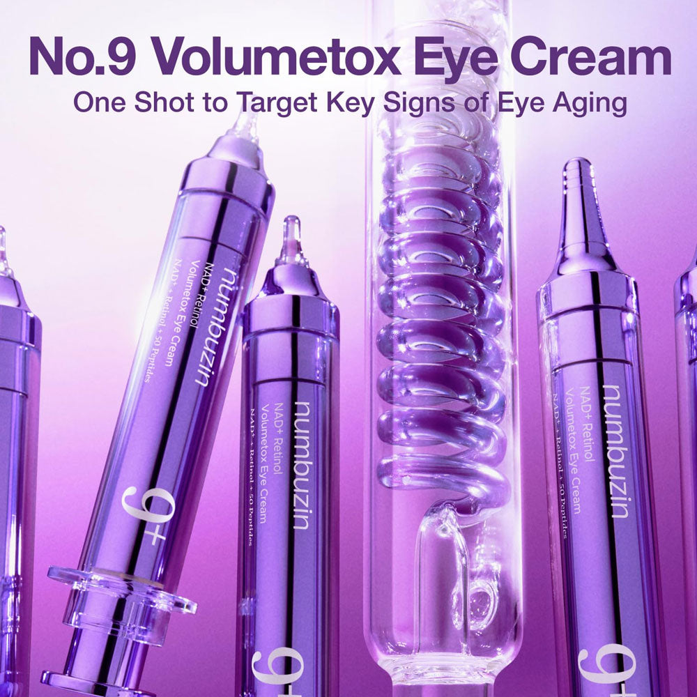 Numbuzin - No.9 NAD+ Retinal Volumetox Eye Cream Tube Type
