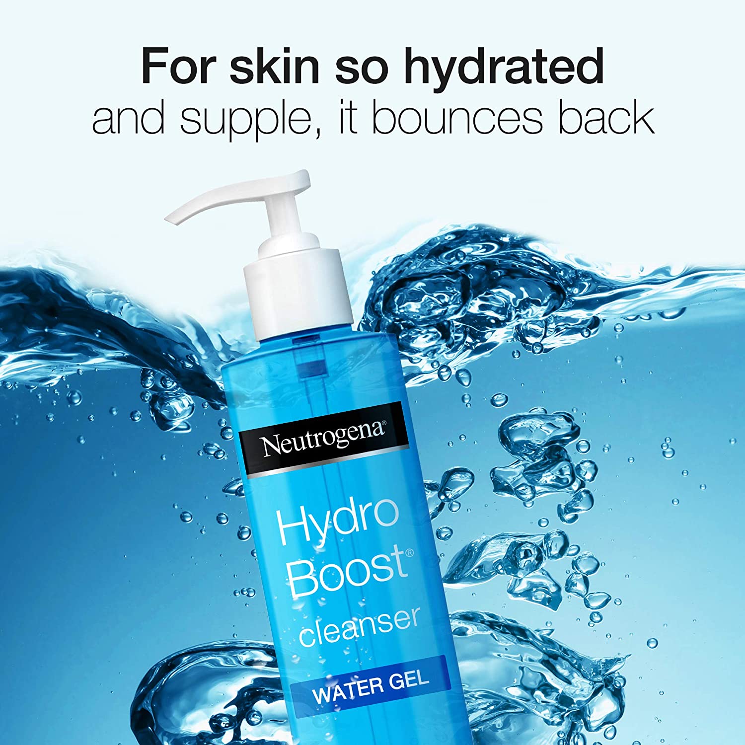 Neutrogena Hydro Boost Cleanser200ml Secondary image