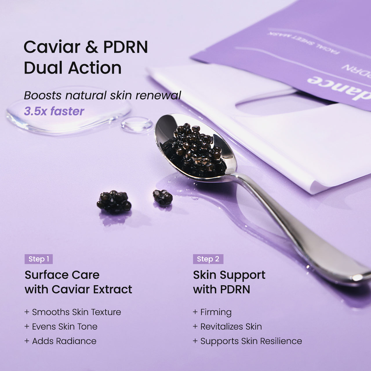 Biodance Purple Rejuvenating Caviar PDRN Real Deep Mask