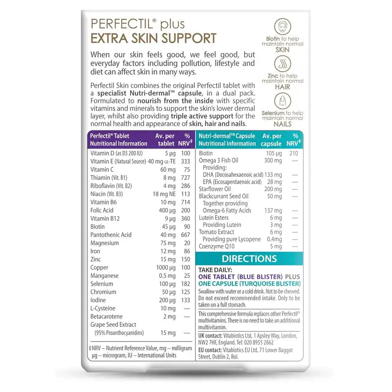 Perfectil Plus Skin Extra Support 56ct