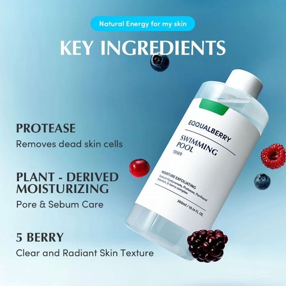 EQQUALBERRY Swimming Pool Toner 155ml Secondary image