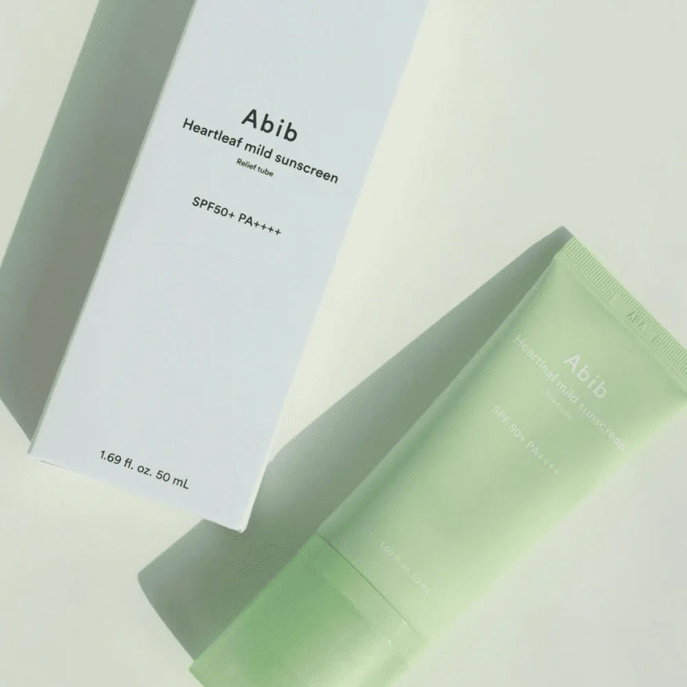 Abib - Heartleaf Mild Sunscreen Relief Tube